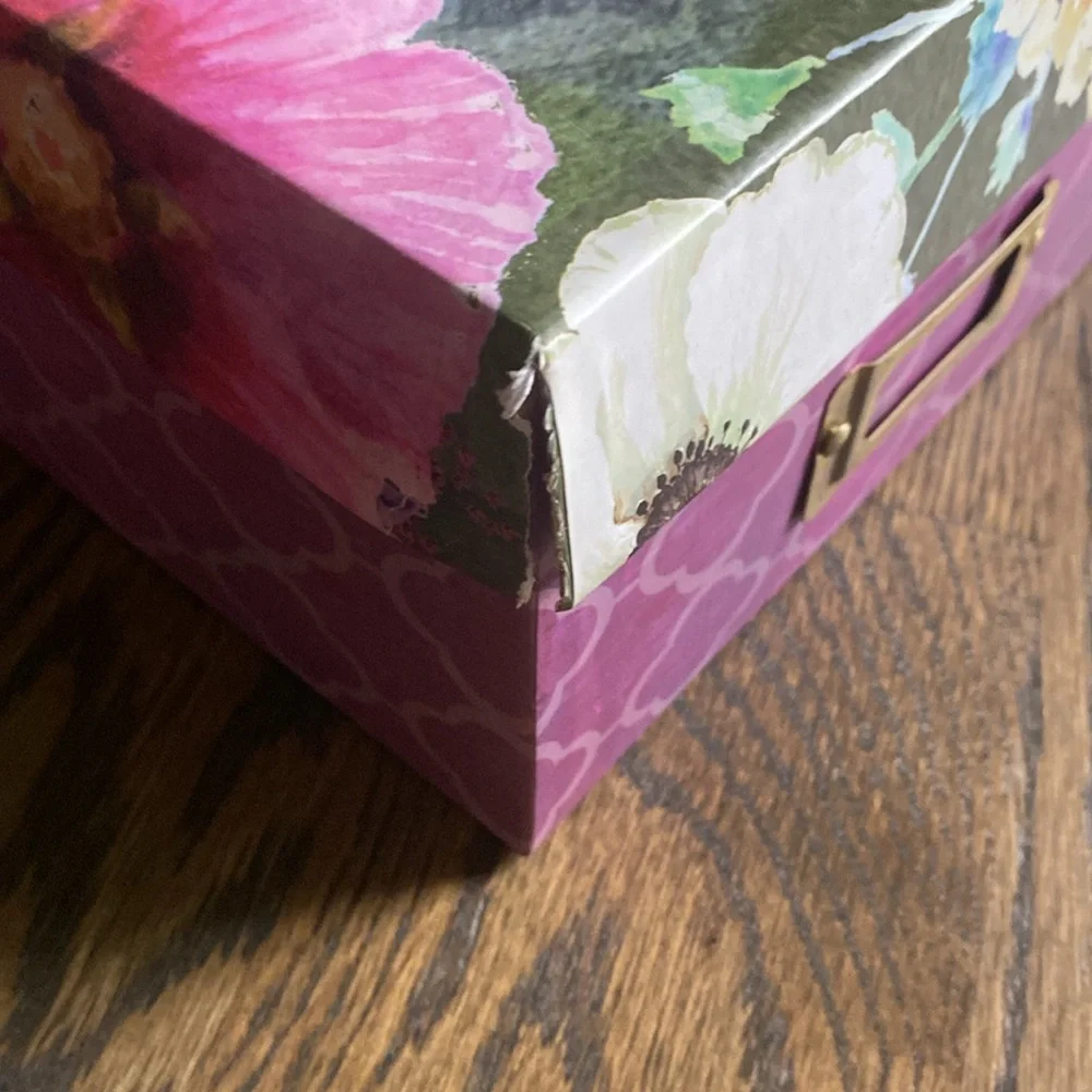 Floral Box for Storage